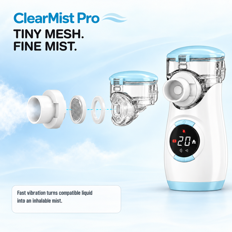 ClearMist Pro Portable Nebulizer